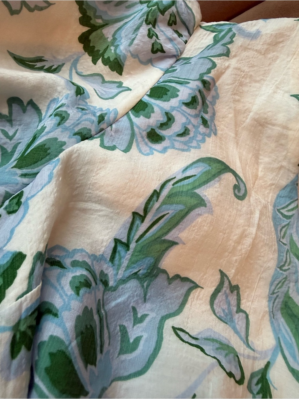 CeCe Floral Faux-Wrap Tiered Maxi Dress - Picture 5 of 5